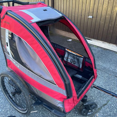 Nordic Cab Explorer sykkelvogn og pulk 6i1x1 (med regntrekk)