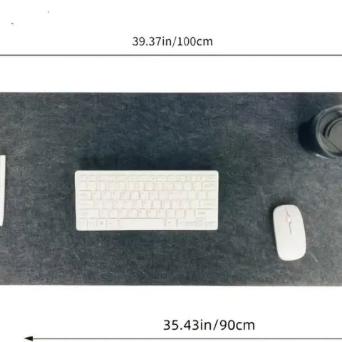Skrivebordunderlag/musematte 40x90cm