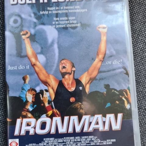 Ironman med Dolph Lundgren Norsk dvd