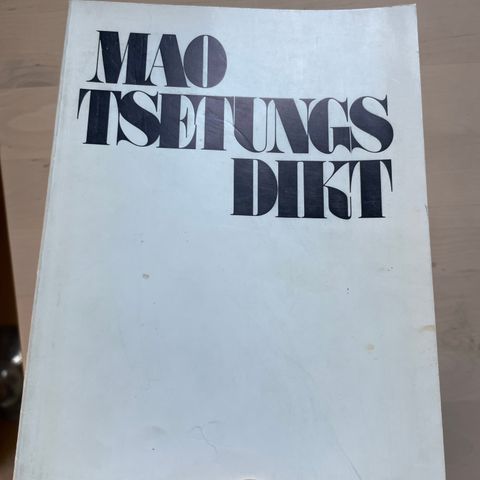 Mao Tsetungs dikt