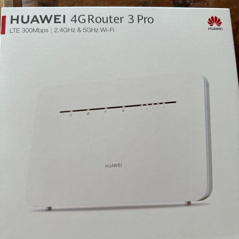 Helt ny Huawei 4g router