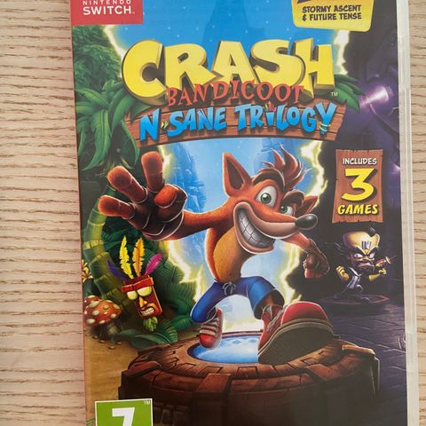 Crash bandicoot trilogy spill Nintendo switch