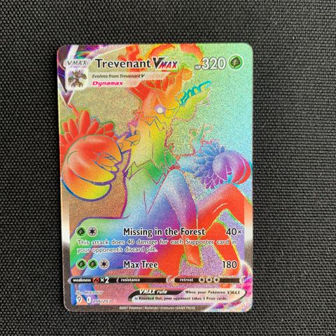 Trevenant Vmax Rainbow - Evolving Skies