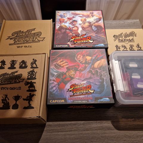 Street Fighter: The Miniatures Game brettspill