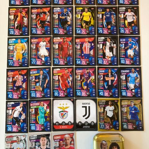 Match Attax 2019/20, fotballkort