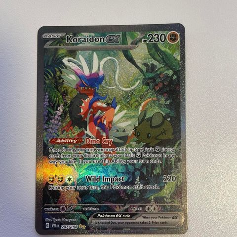 Koraidon ex - 247/198 Pokemon kort