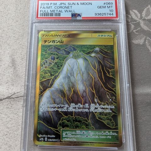 Full Metal Wall PSA 10 Pop 21 PSA 10 Gem-Mint 💎