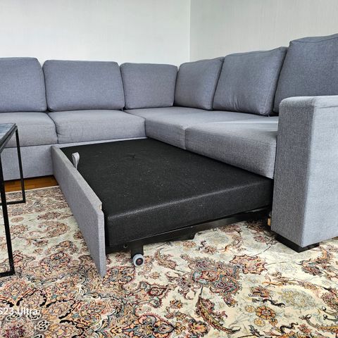 Sovesofa,pent brukt 3999 kr