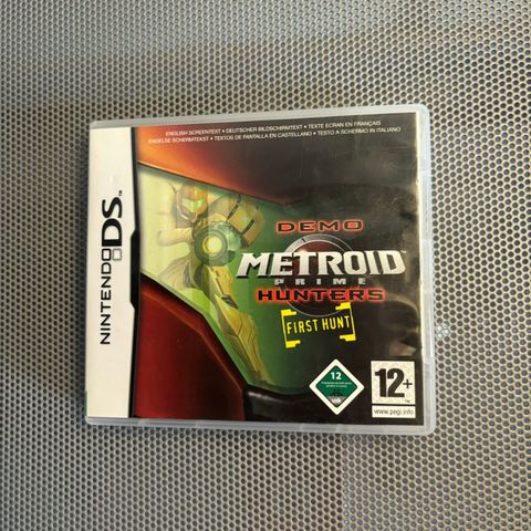 Demo Metroid Prime Hunters First Hunt Nintendo DS