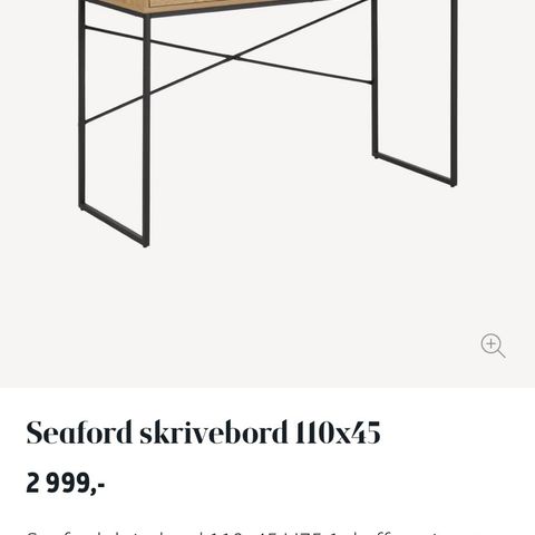 Skrivebord fra Bohus