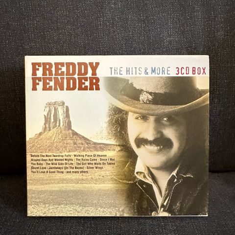 Freddy Fender The Hits & More 3 CD Box