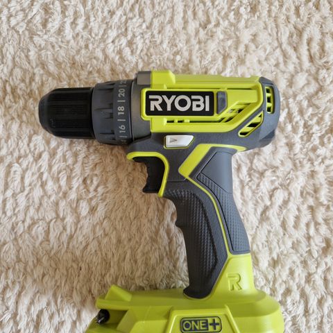 Ryobi R18DD2 drill One+ 18V - Ubrukt uten batteri