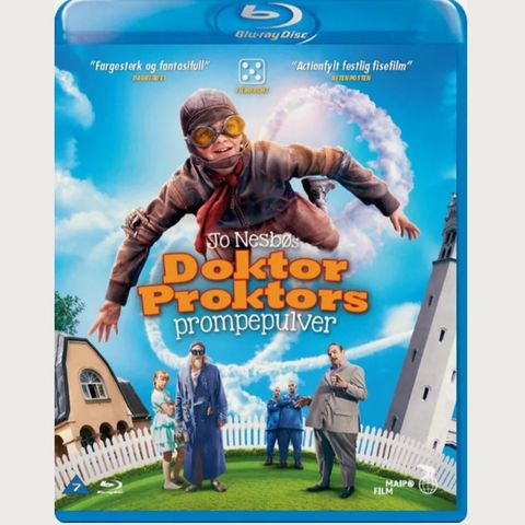 DOKTOR PROKTORS PROMPEPULVER Blu-ray DVD