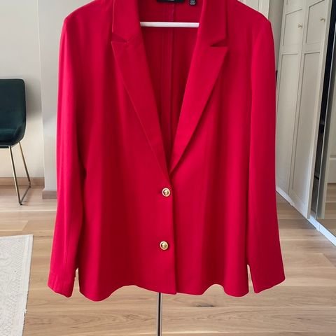 Jakke blazer Vero Moda L rød jersey som ny