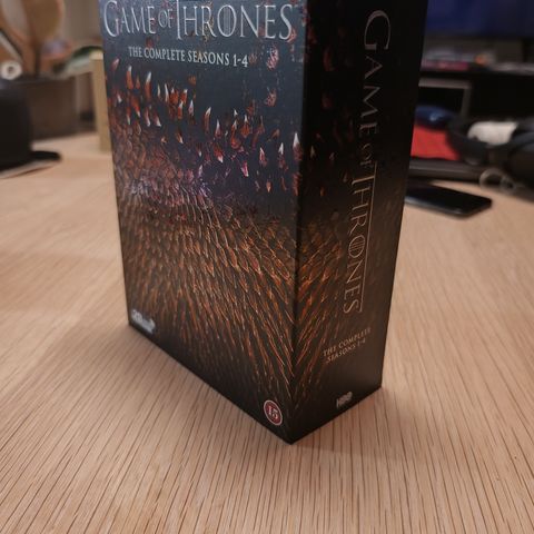 Game of Thrones sesong 1-4 box set, DVD