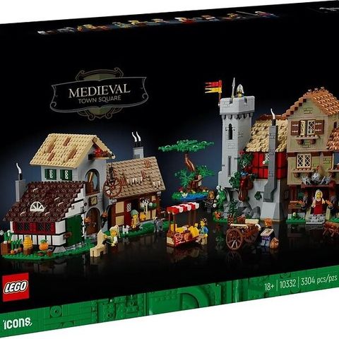 LEGO Icons 10332 Middelaldertorg Medieval Town Square