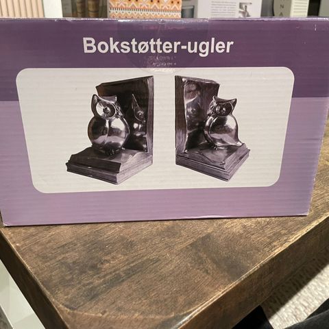 Bokstøtte 2pk ugle