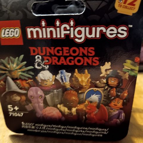 Lego Minifigurer Serie 71047 Dungeons and Dragons selges!