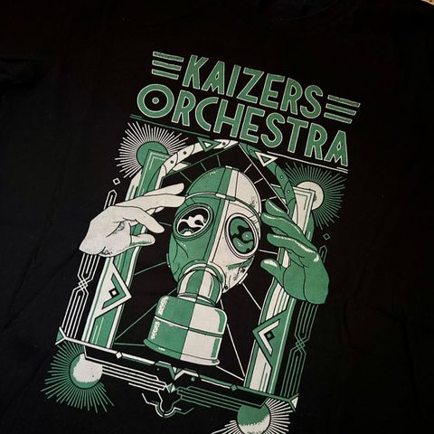 Kaizers Orchestra merch i størrelse L (ubrukt)