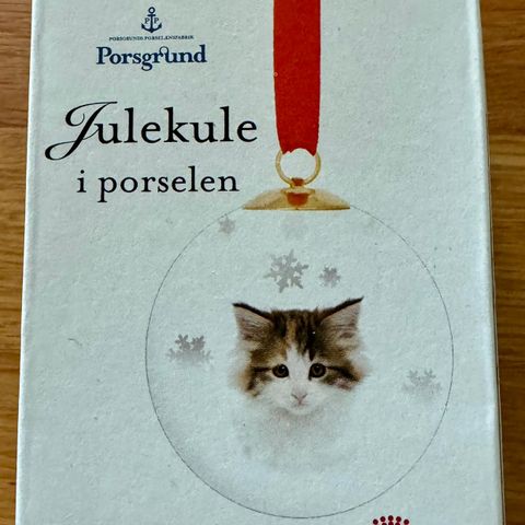 Julekule norsk skogkatt