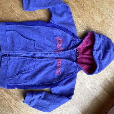 Bergans fleece jakke str 110