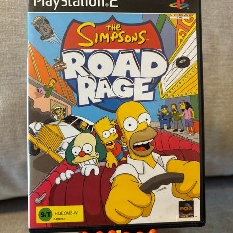 The Simpsons Road Rage til Playstation 2