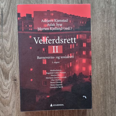 Velferdsrett ll, 5. utgave