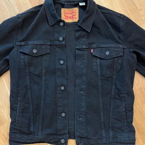 Levi's Trucker Jacket svart i str M