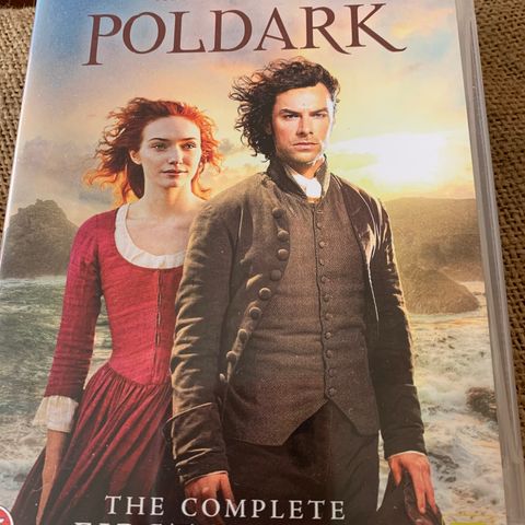 POLDARK sesong 1 - 5 - norsk tekst