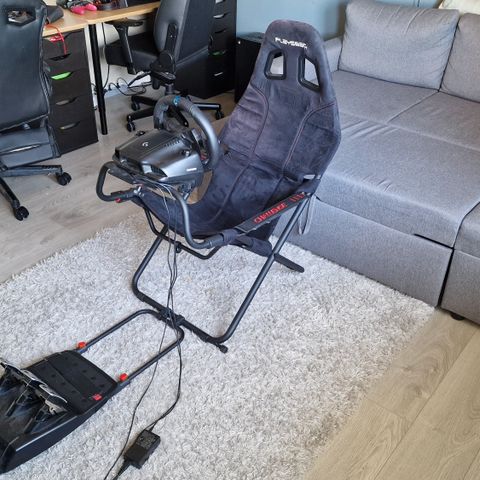 *SOM NY*  Kom med bud - Logitech G923 + Playseat Challenge