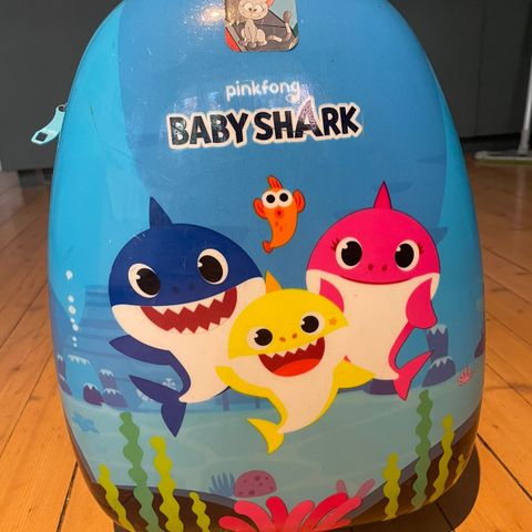 Baby shark koffert mini