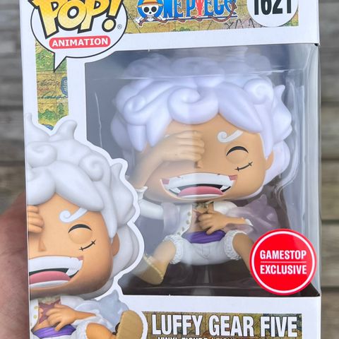 Funko Pop! Luffy Gear Five (Laughing) | One Piece (1621) Excl. to GameStop