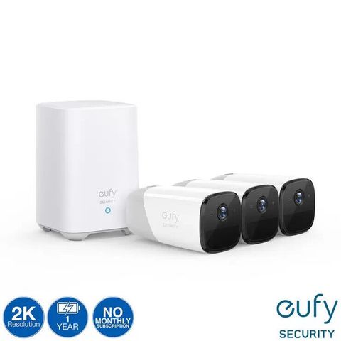 Eufy cam 2 Pro + Ringerklokke