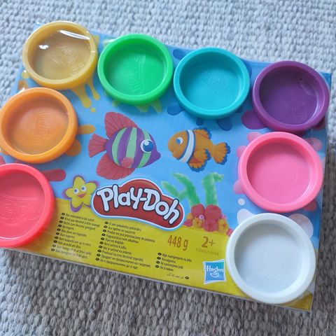 Play-Doh rainbow colors