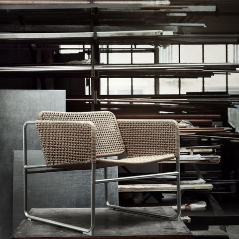 IKEA x Piet Hein Eek INDUSTRIELL lenestol