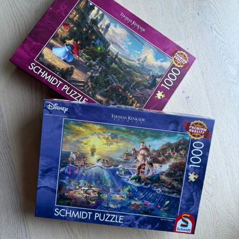 Thomas Kinkade Disney puslespill 1000 brikker