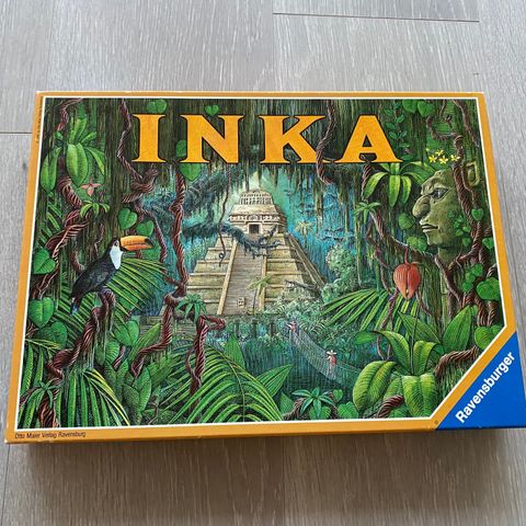 Jakten på inkaskatten Brettspill (1987)