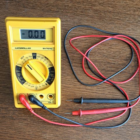 Caterpillar multimeter