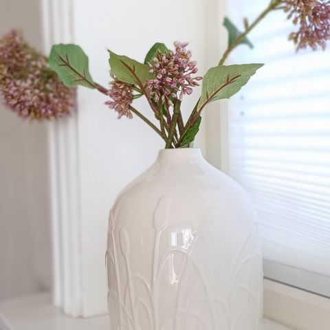 pen keramikk vase ecru