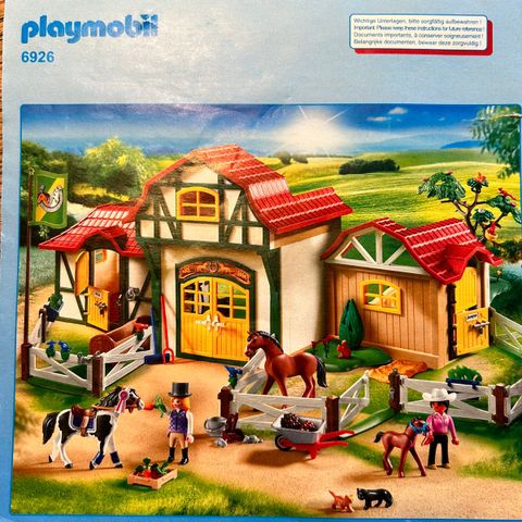 Playmobil Country, stor hestegård (6926)