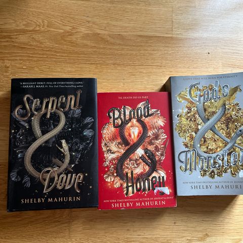 Serpent and dove series by Shelby Mahurin