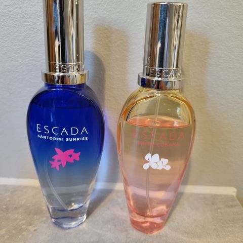 Escada santorini sunrise 50ml og Escada Brisa Cubana 50ml