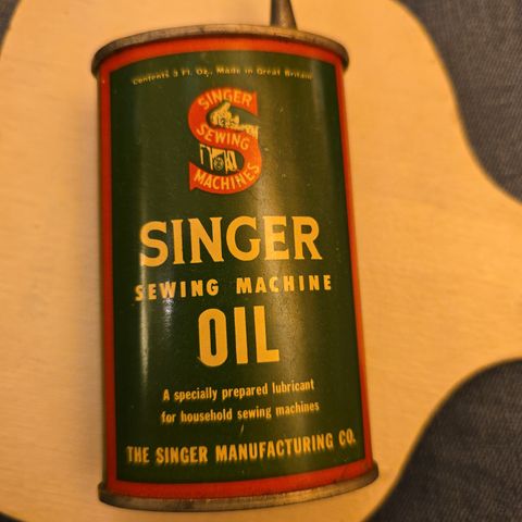 Singer oil boks