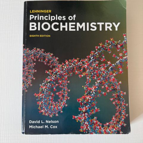 Principles of Biochemistry 8th edition (MOL200)