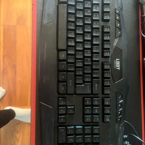 Leet gamingtastatur