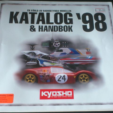 Kyosho katalog 1998 (svensk)