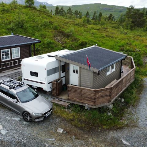 Flott spikertelt på Kvamskogen (med eller uten Adria Alpina 663UK)