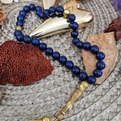 Lapis lazuli tasbih