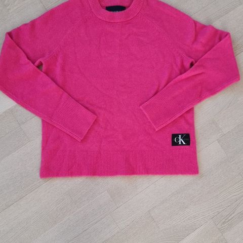 Calvin klein genser rosa str S / M