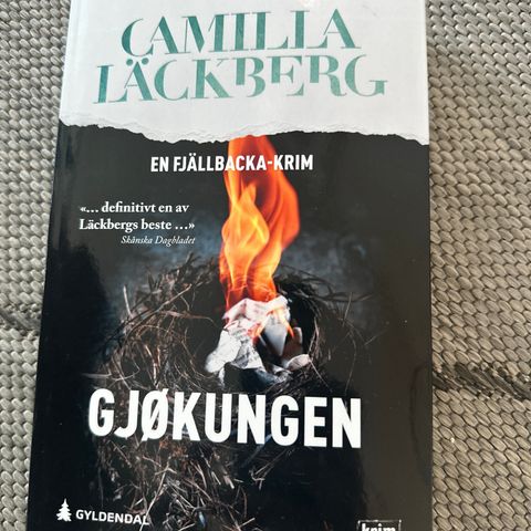 Gjøkungen av Camilla Läckberg - en Fjällbacka-krim. Gode anmeldelser!